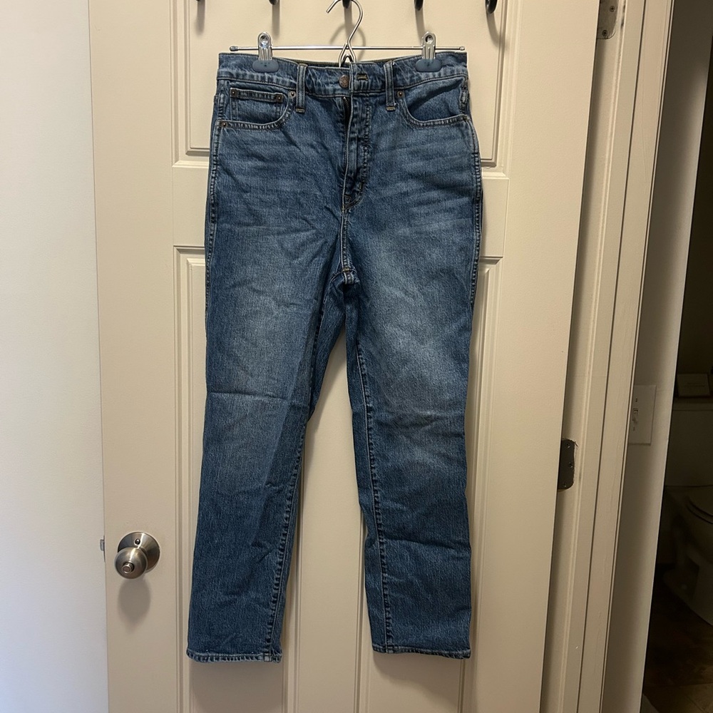 J. Crew women’s  Straight Blue Jeans